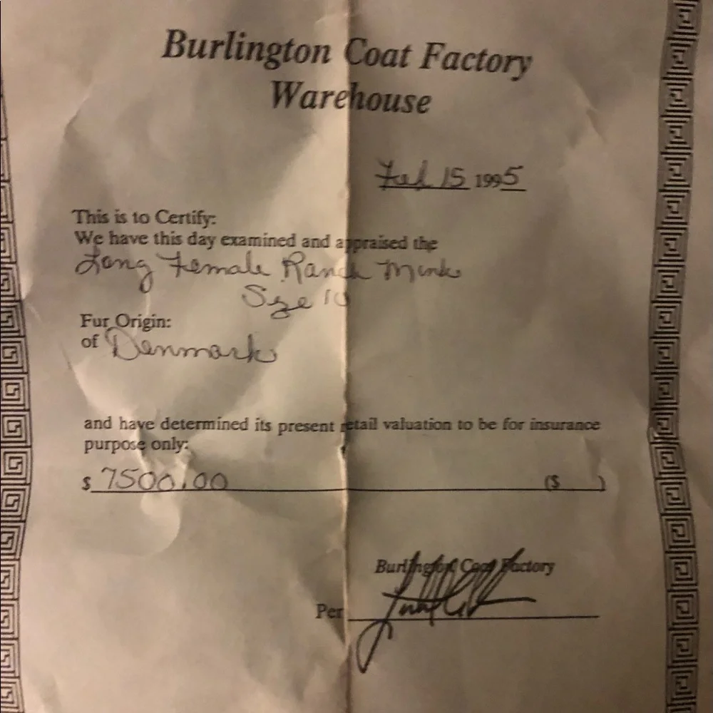 Burlington Black coat - Picture 7 of 7